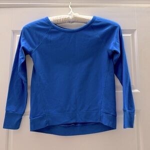 Girls Athletica Blue Sweatshirt, sz 7-8